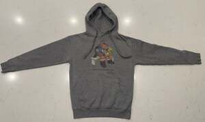 The Dirt Label Kobe Bear Gray Pullover Hoodie Size Small
